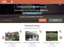 Tablet Screenshot of palakkadproperty.com